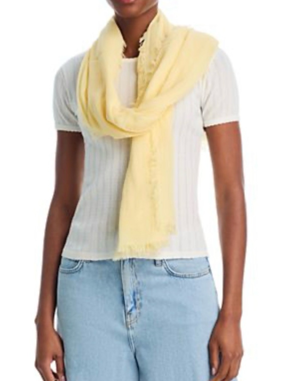 NWT Bright Yellow Scarf, Versatile